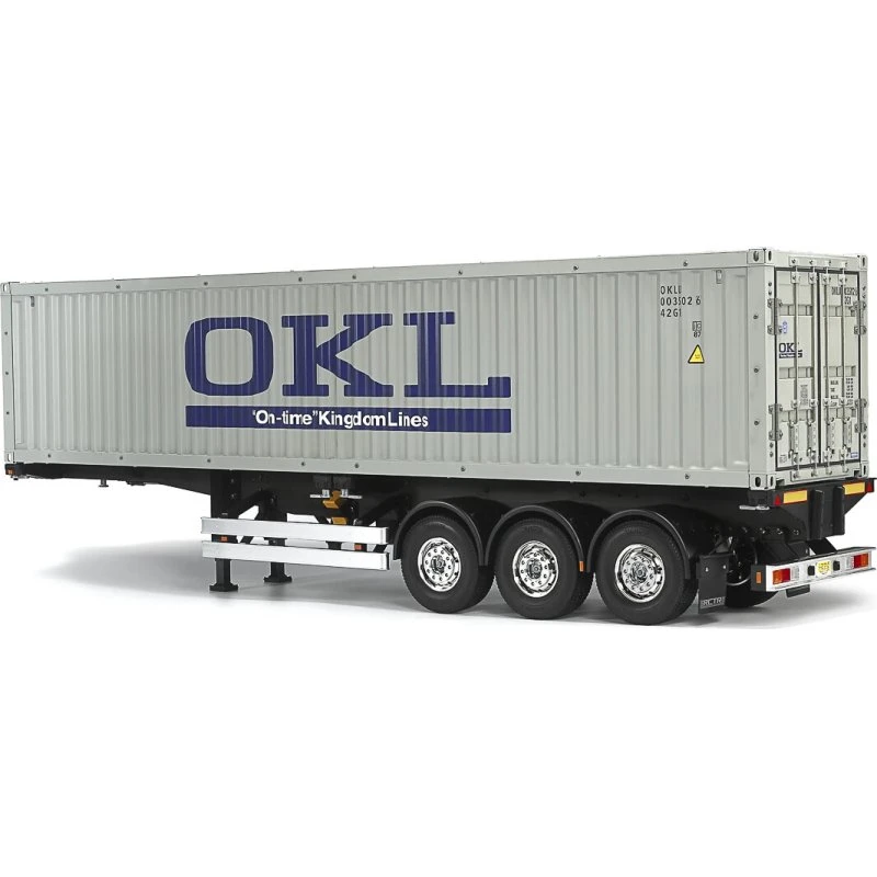 Tamiya 56377 1:14 RC 40-fods 3-akslet containertrailer