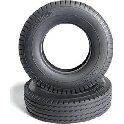 Tamiya 56527 Hårde Traktordæk 22 mm, 2 stk