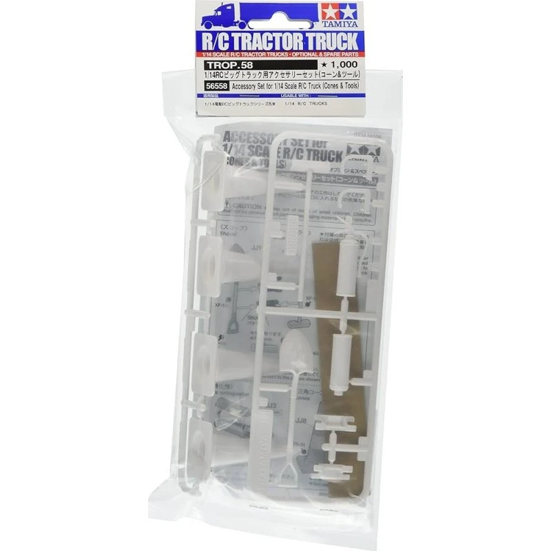 Tamiya 56558 Kegler & Værktøj til RC Truck 1:14