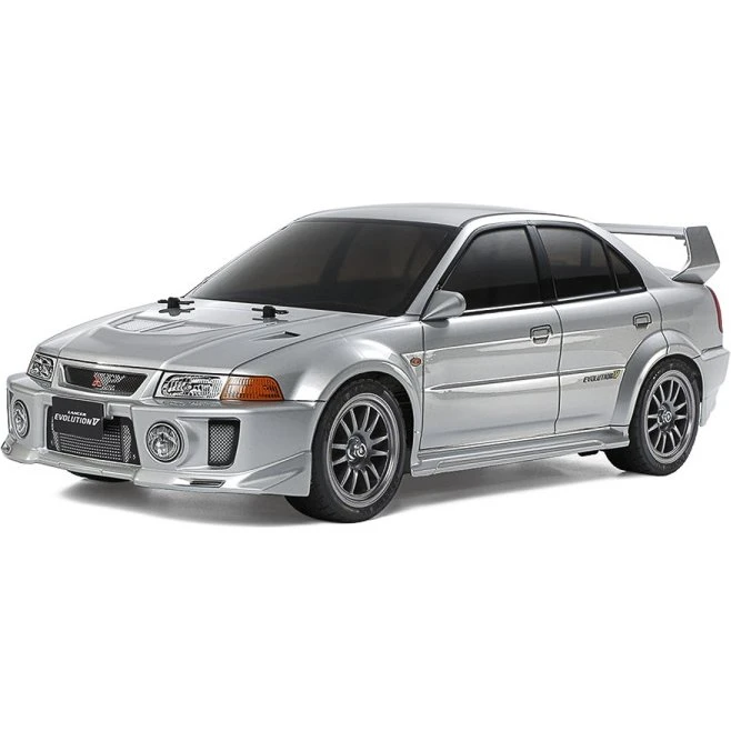 Tamiya 1/10 R/C Mitsubishi Lancer Evolution V (TT-02) - 545605
