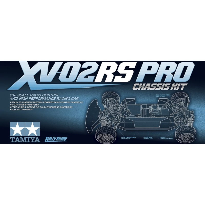 Tamiya XV-02RS PRO Chassis Kit 1:10
