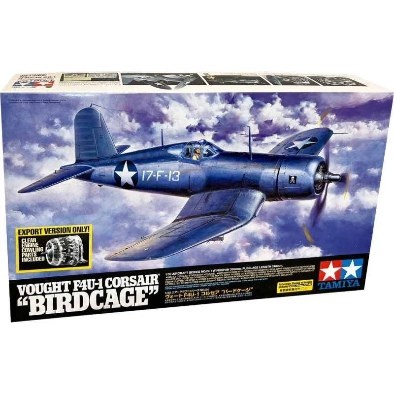 Tamiya Vought F4U-1D Corsair 1:72 Modelfly Byggesæt