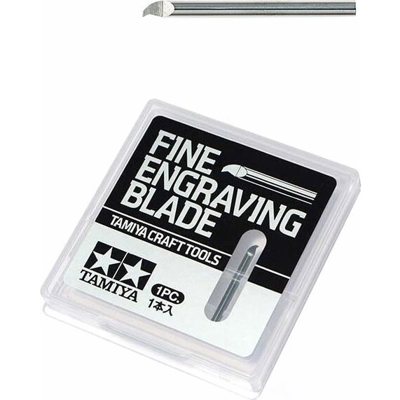 Tamiya Fine Engraving Blade 0,4 mm - 74147