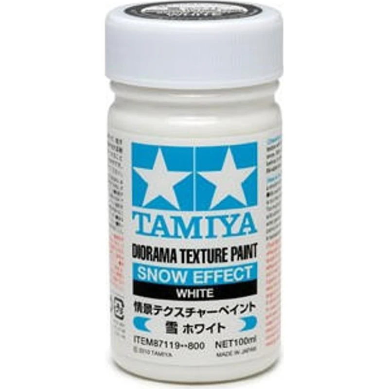 Tamiya Diorama Texture Paint Snow Hvid 100 ml