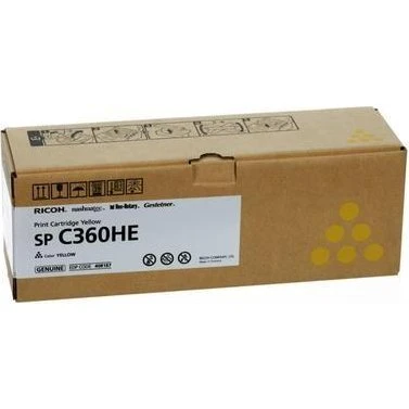 Ricoh 408187 Sort Tonerpatron, Original, 5000 sider