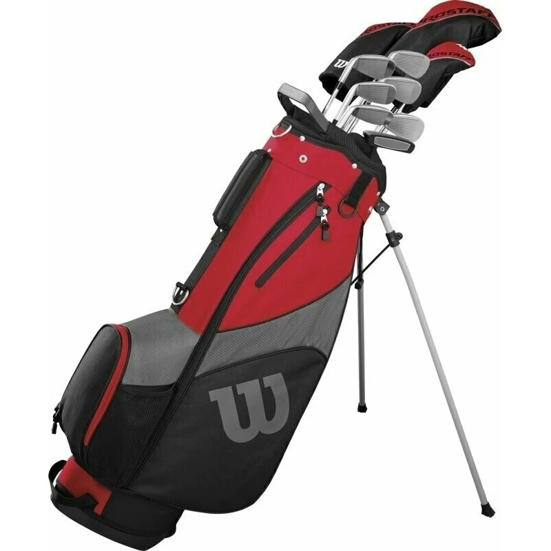 Wilson ProStaff SGI Venstrehåndet Jern (Red/Black, Stål)