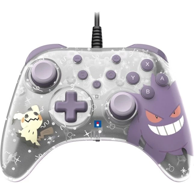 Hori Hori PAD til Switch 2 (Gengar & Mimikyu) - Lilla
