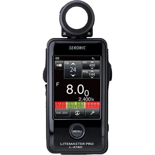 Sekonic L-478D LiteMaster Pro Blitzmåler, Sort