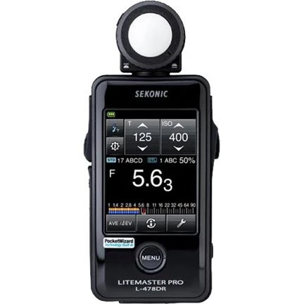 Sekonic L-478DR LiteMaster Pro Lysmeter, Sort