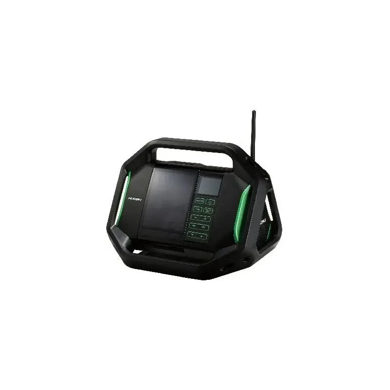 Hikoki UR18DSAL Radio 14,4-18V, AM/FM, batteri & netstrøm