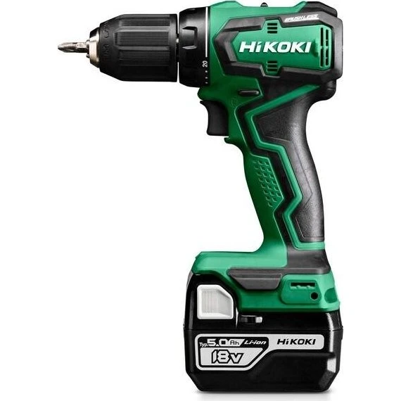HiKOKI DS18DD 18V Børsteløs Skruemaskine 55 Nm 2×5,0 Ah