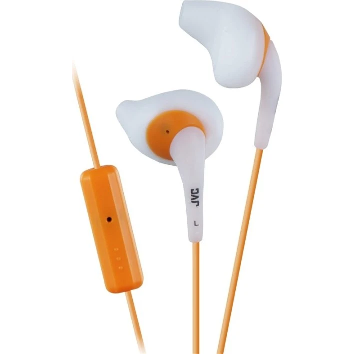JVC ENR10 Gumy Sport In-Ear Hovedtelefon Hvid/Orange