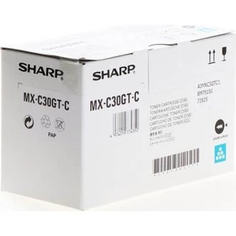 Sharp MXC30GTC Cyan Original Tonerpatron, 6000 sider