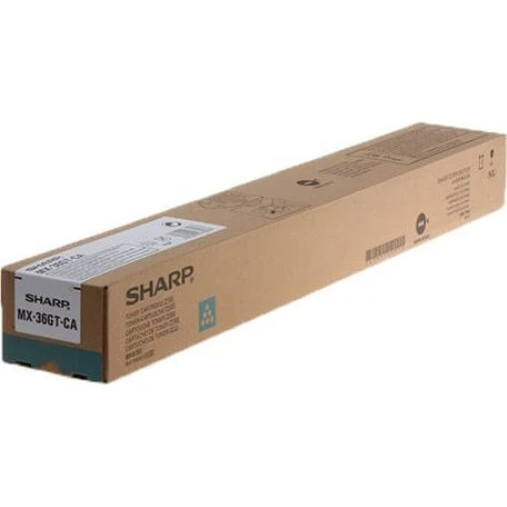 Sharp MX36GTCA Cyan Toner, 15.000 sider