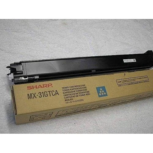 Sharp MX-31GTCA Cyan Original Tonerpatron, 15.000 sider