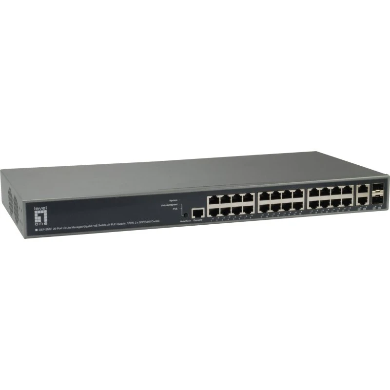 LevelOne GEP-2682 24-porte PoE+ Switch