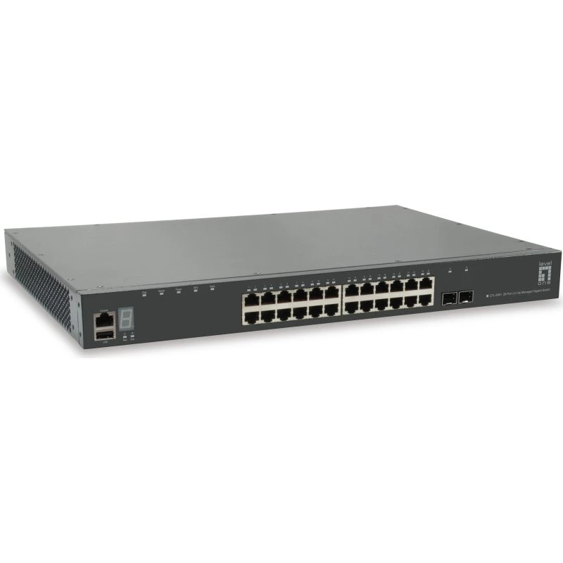LevelOne GTL-2881 24-port Gigabit Switch L3 Lite