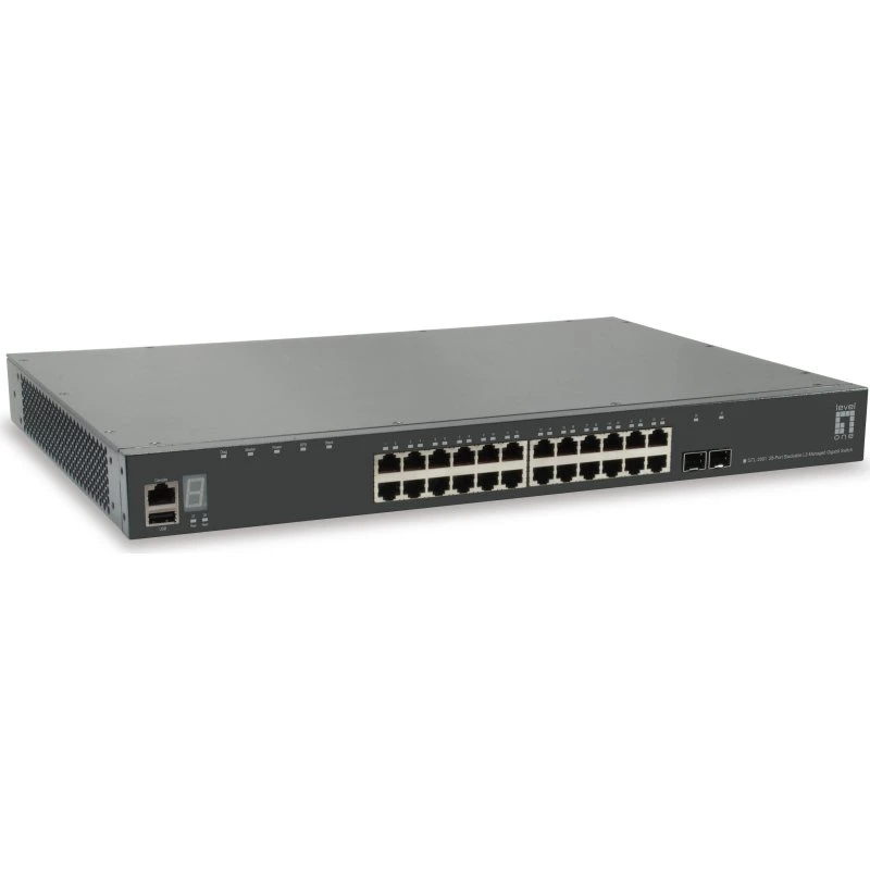 LevelOne GTL-2891 28-porte Gigabit Switch - L3, Administreret
