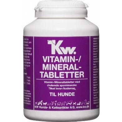 KW Vitamin/Mineral til hunde (biotin-tabletter)
