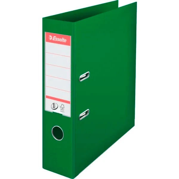 Esselte Brevordner Grøn 75 mm A4 FSC®