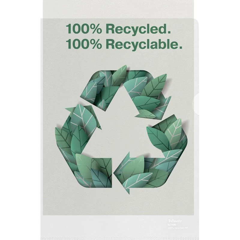Esselte Recycle Omslag A4, 100 stk