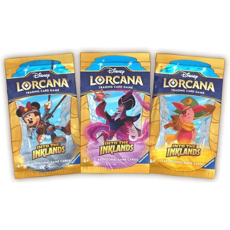 Disney Lorcana Into The Inklands Booster (12 Kort)