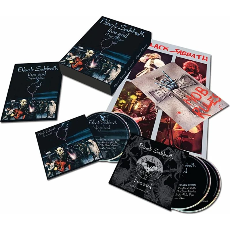 Black Sabbath: Live Evil 1983 (Super Deluxe) – 4 CD + Bog