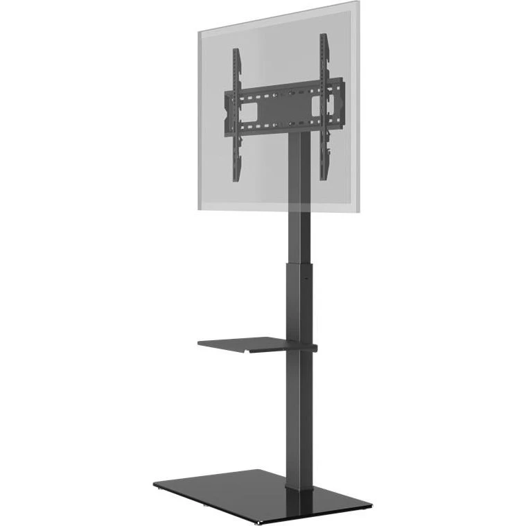 Goobay Basic L TV-gulvstander, sort, til 37-70" skærme