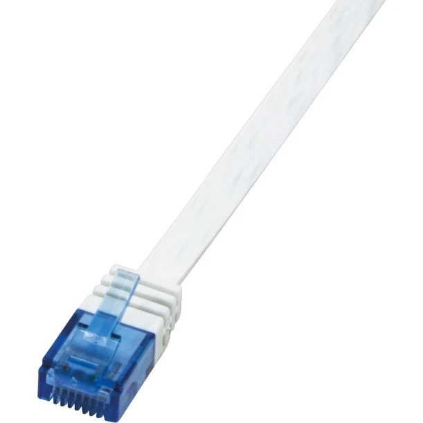 LogiLink Flat Cat6 U/UTP 0,25m Hvid