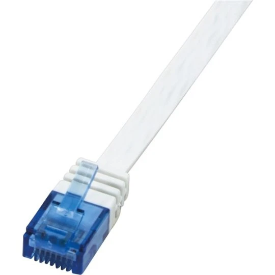 LogiLink Flat Cat6 U/UTP 5m Hvid