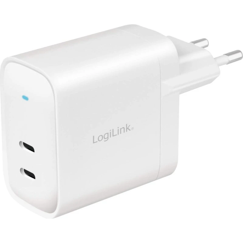 LogiLink USB-C PD 40W GaN oplader 2x