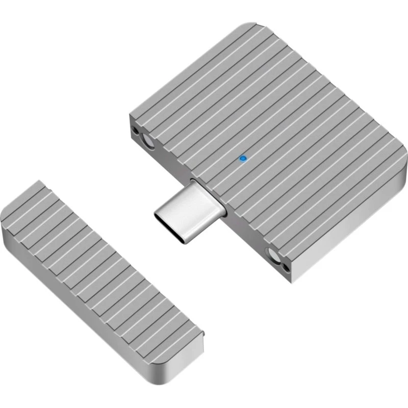 Celly Mini-kabinet til PCIe NVMe SSD USB-C Aluminium