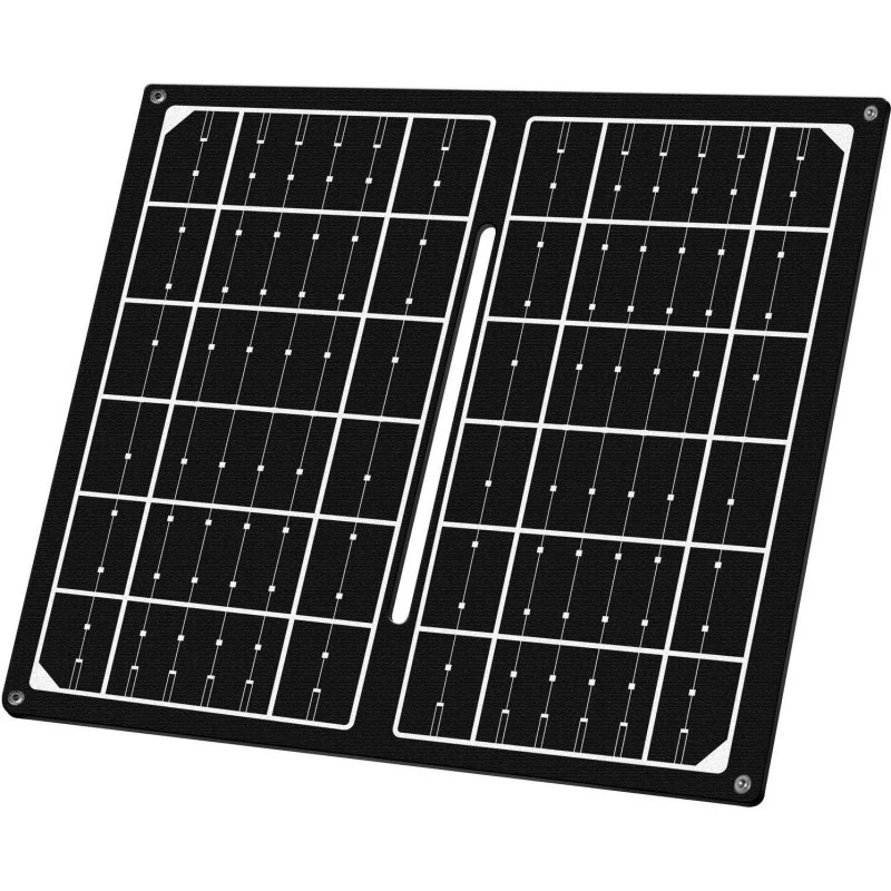 LogiLink PA0339 Foldbart Solpanel 7W USB-A IP65, Sort
