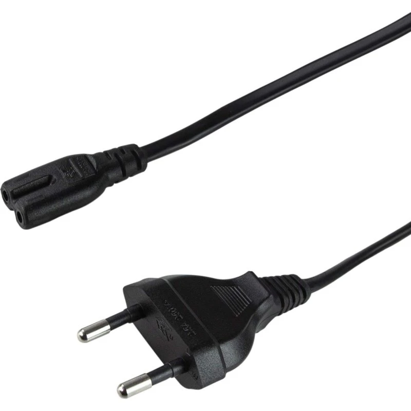 LogiLink Euro til C7 5m, sort