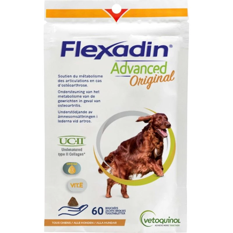 Flexadin Advanced Original tyggebid 60 stk
