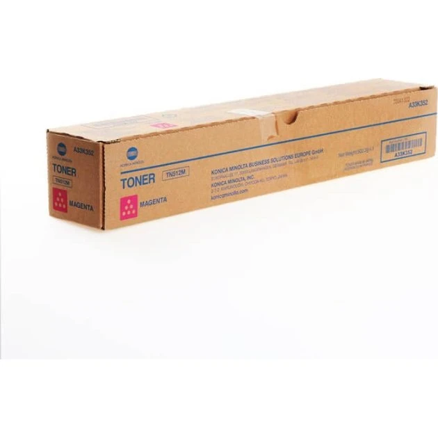 Konica Minolta TN512M Magenta Toner A33K352 – 26.000 sider