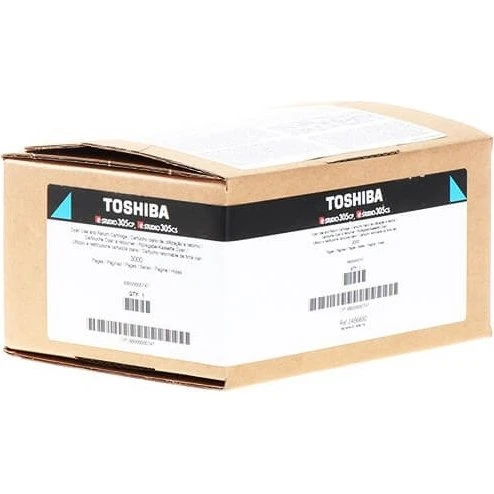 Toshiba T-305P-R Cyan Toner, 3.000 sider