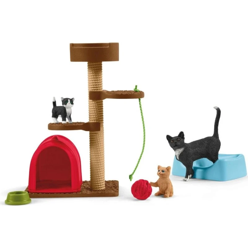 Schleich Farm World Kattelegetøj