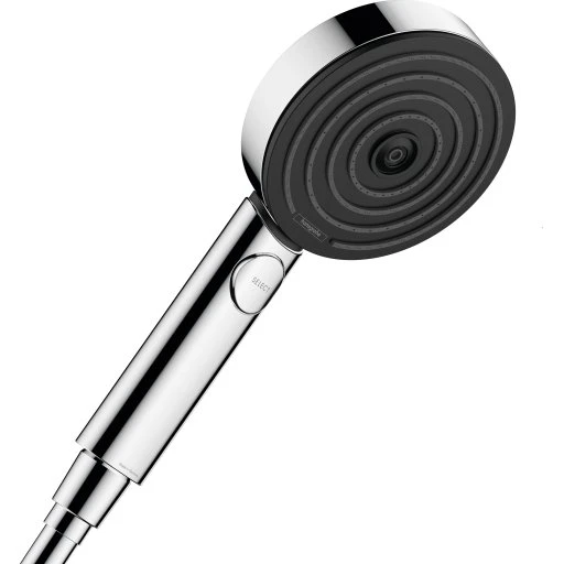 Hansgrohe Pulsify Select S håndbruser Ø105mm, 3 stråletyper, krom