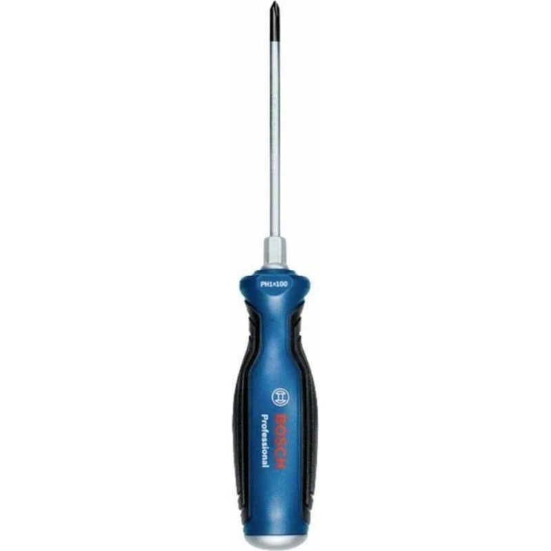BOSCH Skruetrækker Blå PH1, 100 mm, Stål