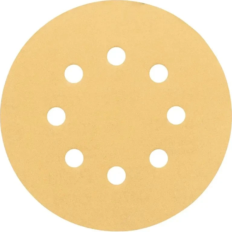 Bosch Slibeblad 125 mm K40 Rødt 5 stk.