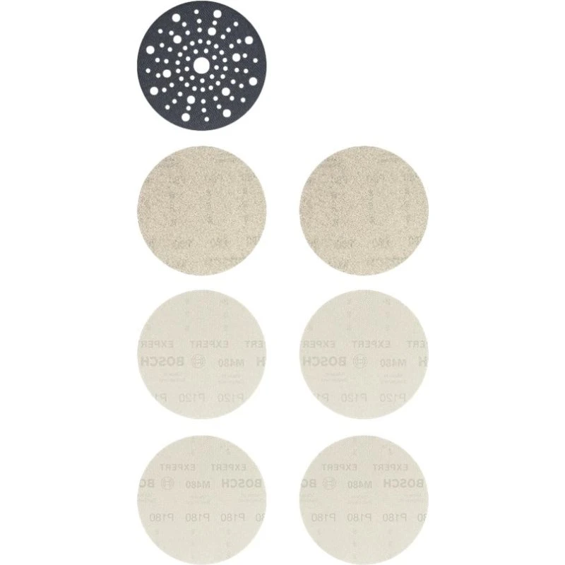 Bosch Expert M480 Starter Set 7-Pack, 150 mm, P80-P180