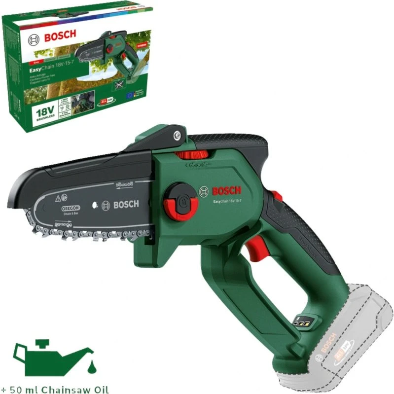 Bosch EasyChain 18V-15-7 Akkukædesav 150 mm
