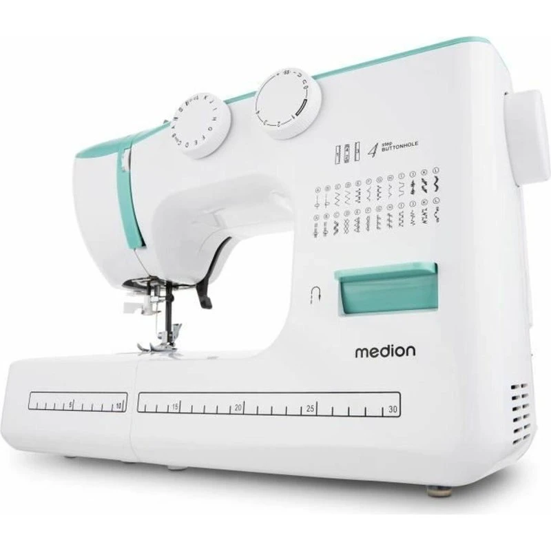 Medion SM 60 LED Symaskine, turkos, 700 rpm