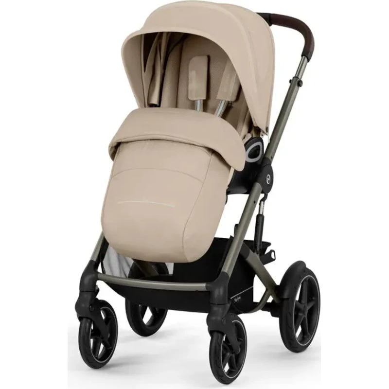 Cybex Talos S Lux Klapvogn - Almond Beige