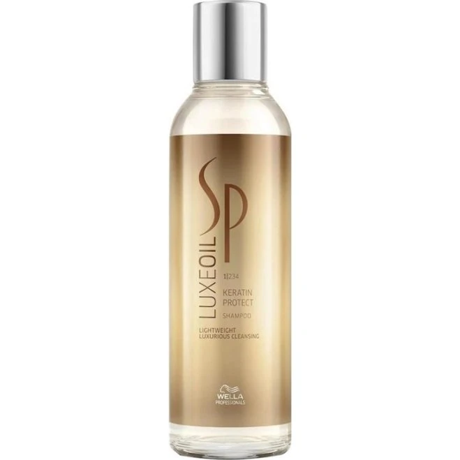 Wella LuxeOil Keratin Protect Shampoo 200ml