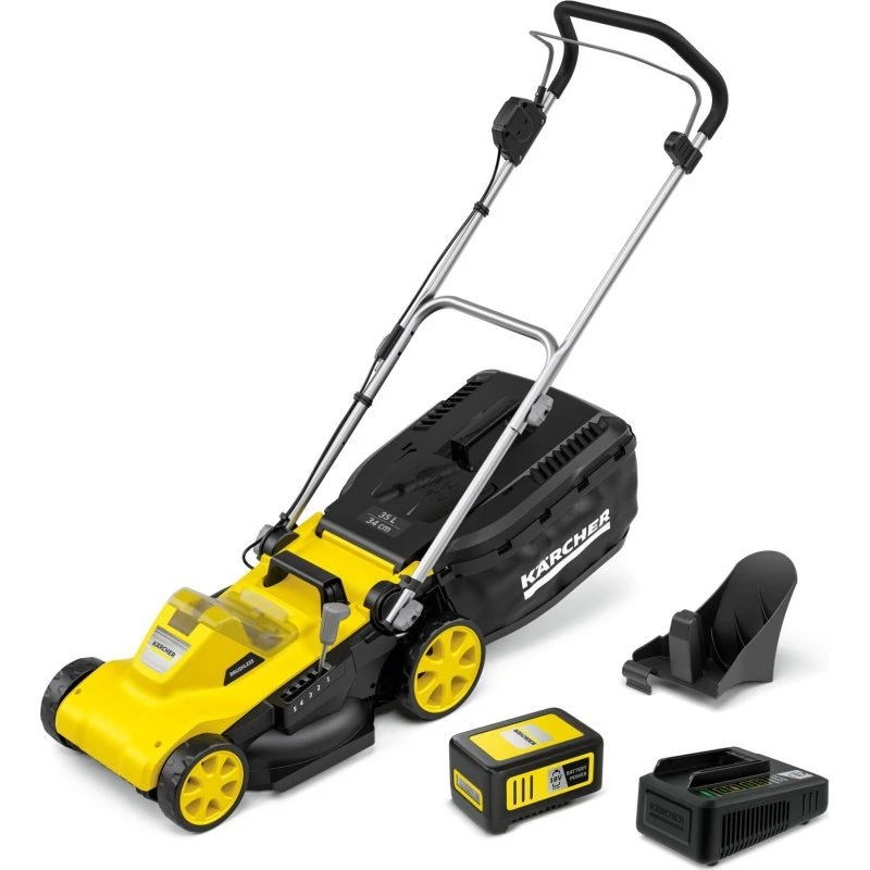 Kärcher LMO 3-18 Akkuplæneklipper med 18V Batteri, 34 cm