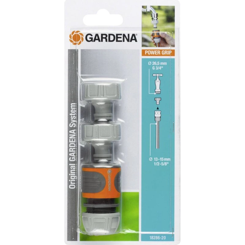 Gardena Profi Maxi-Flow Stikforbindelsessæt 13/15mm