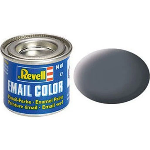 Revell Enamel Paint #77-Fabricgrey Mat, 14 ml
