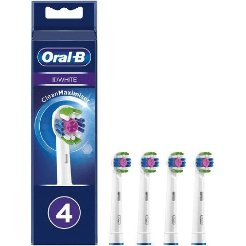 Oral-B 3D White Børstehoveder 4 stk